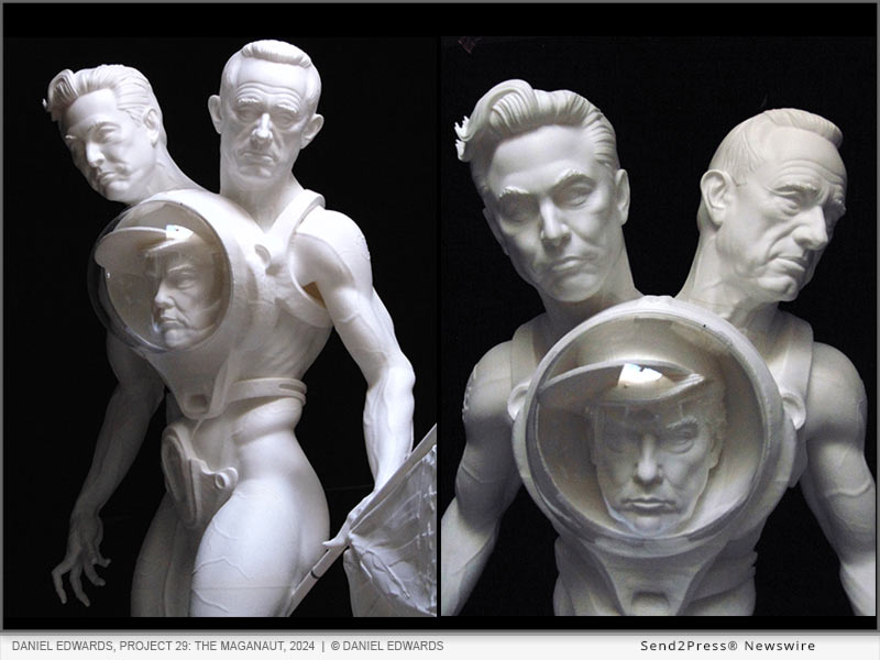 Chelsea Gallery Hosts Dystopian Political Sculpture Exhibition Featuring Daniel Edwards Wo